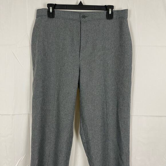 Levi’s Bend Over Gray Houndstooth Pants 34S | Vintage Stretch Pull-On Slacks - Picture 5 of 11